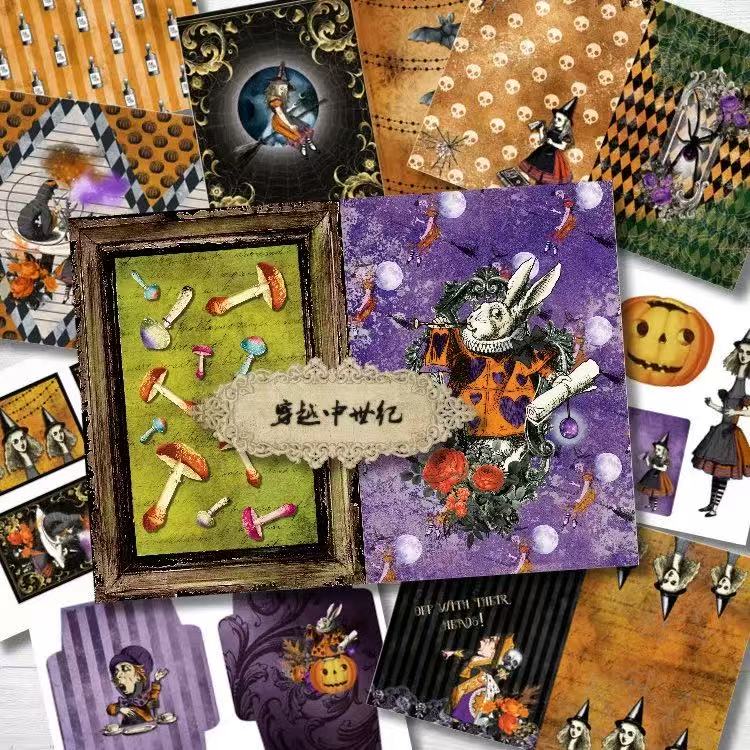 Alice-Sticker-Set im A4-Format (S25060802)