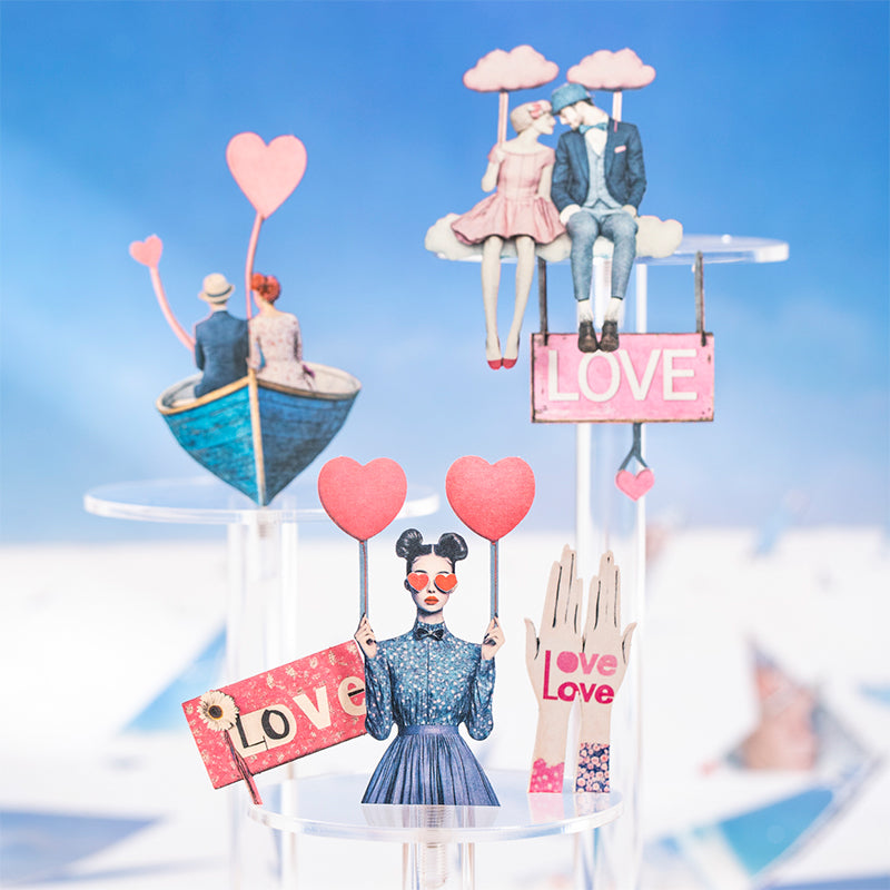 25-pack med klistermärken "fantasy resa" (S25100903)