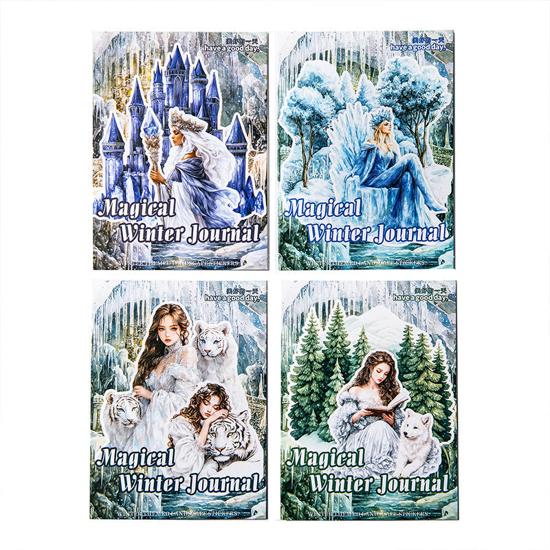 25-teiliges magisches Winter-Sticker-Set (S25110613)