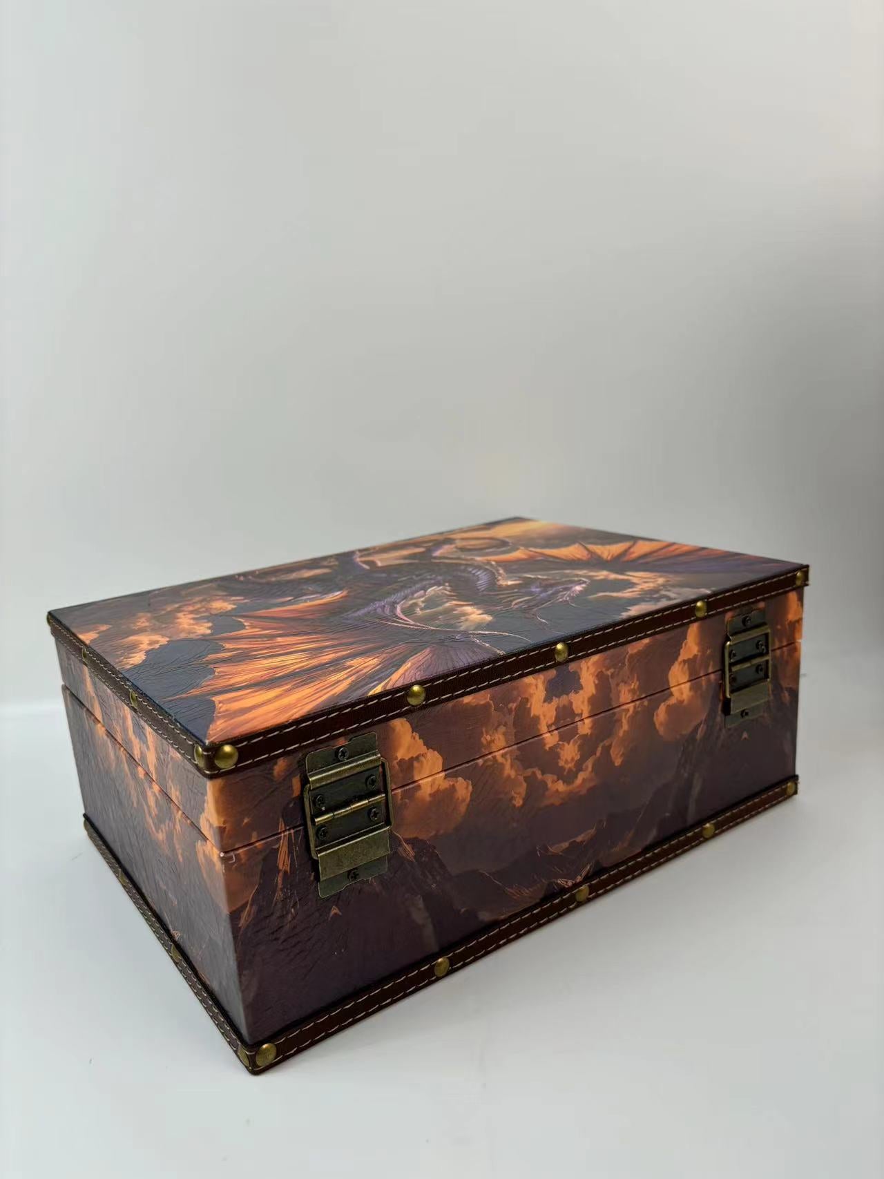 Dragon Wooden Box(arrive within 7 days) A11