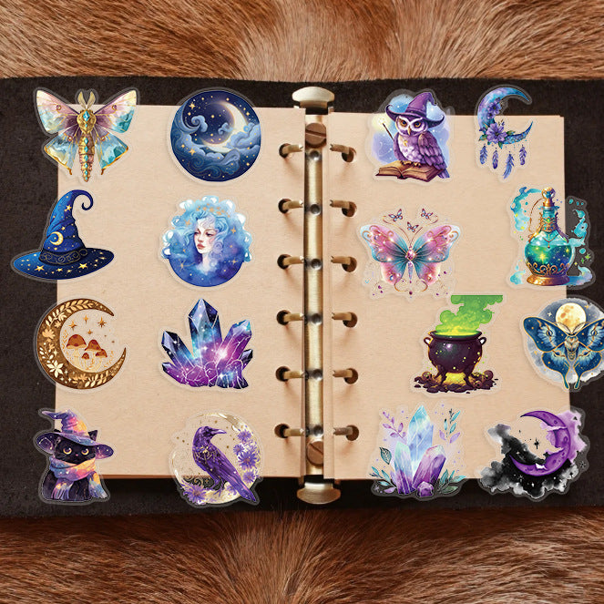 50pcs witch sticker pack (MLS25062105)