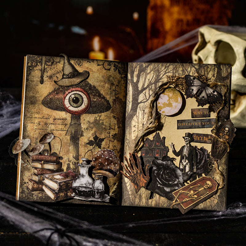 60pcs Halloween sticker+paper pack (MLS25072002)