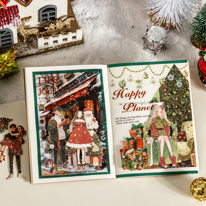 30pcs Christmas boys and girls sticker pack (MLS25072005)