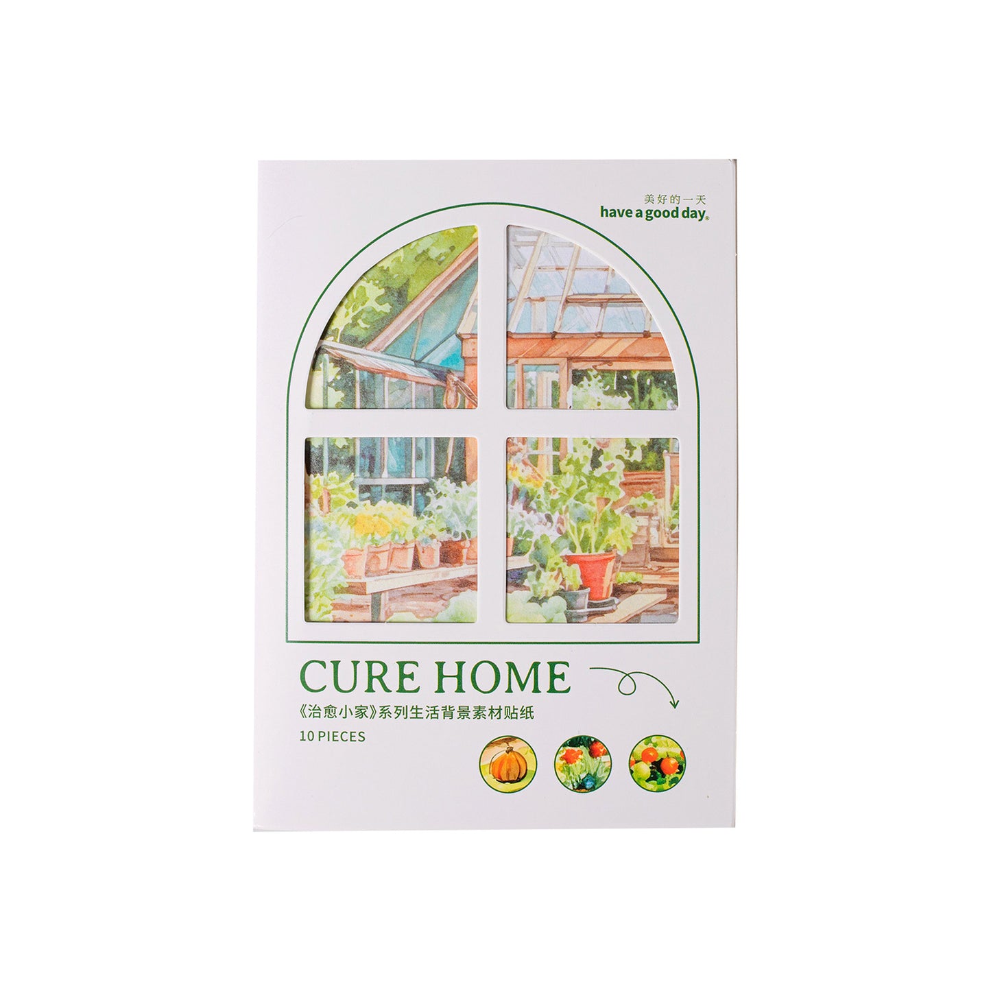 10-pack Cure Home Washi-klistermärken (MLS25061706)