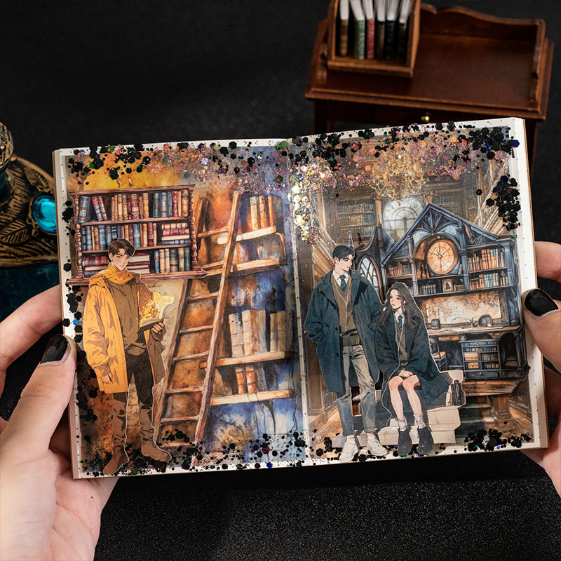 15pcs magic academy sticker pack (S25102108)