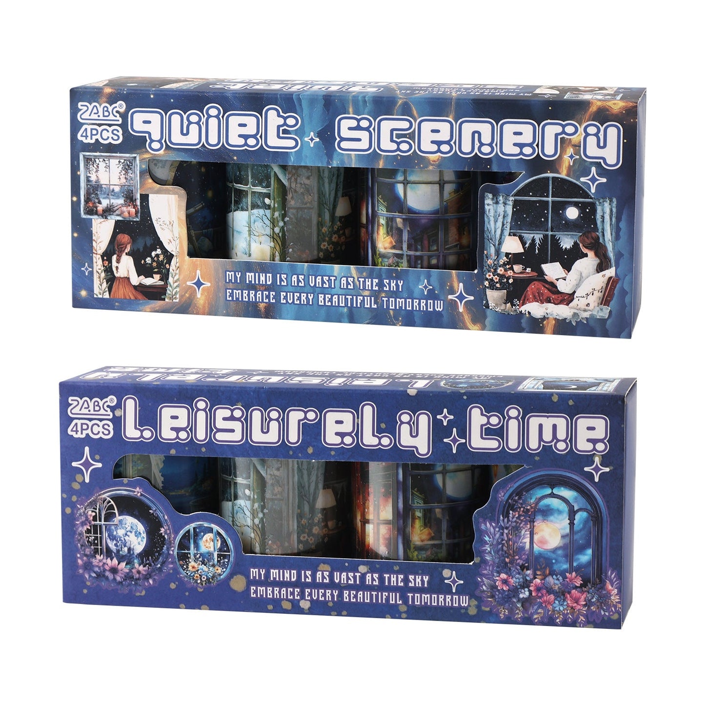 4 rullar PET-tejp för landskap (T25090806)