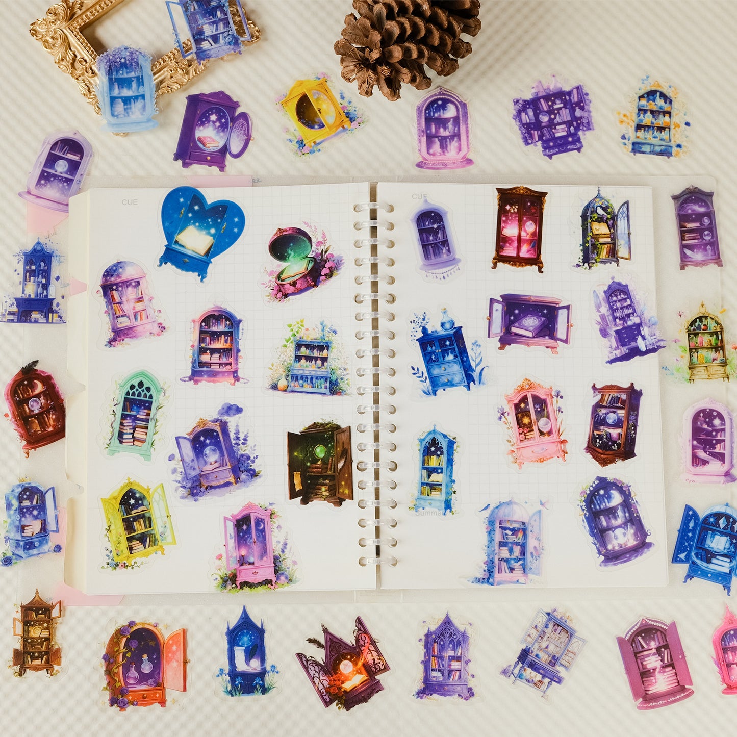 56pcs cabinet sticker pack(S25121004)