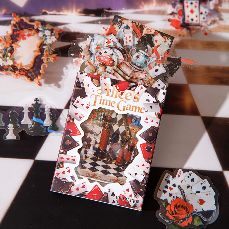 100pcs ALICE sticker pack (S25110615)