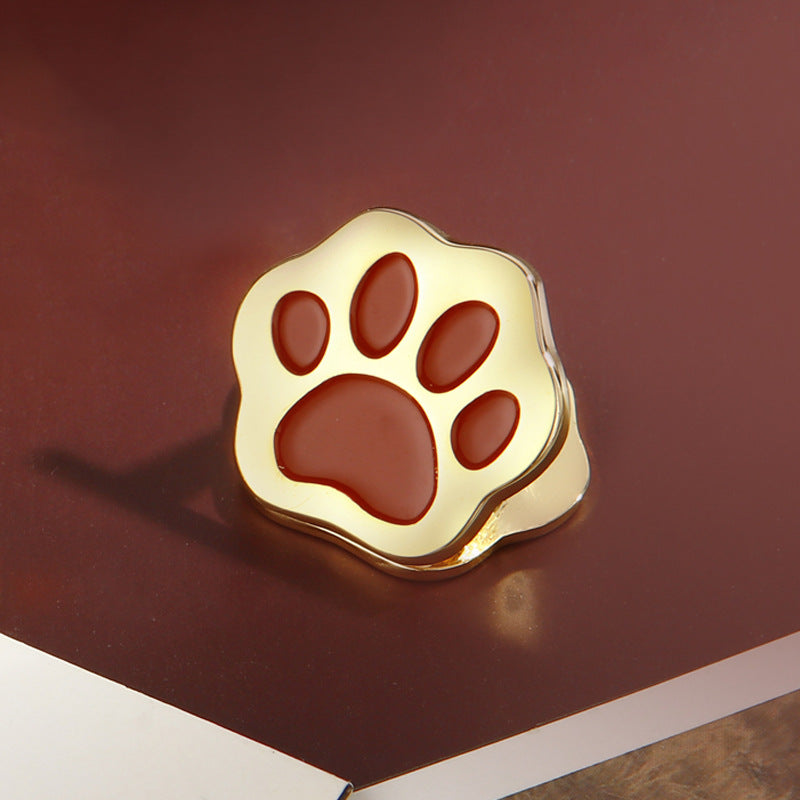 1 Stück Katzenpfoten-Metallclip (MLC25042309)