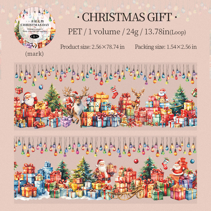 1 roll Christmas PET-tape (MLT25072001)