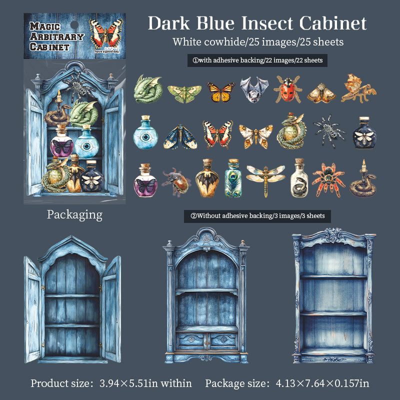 25pcs magic cabinet sticker pack (S25082704)