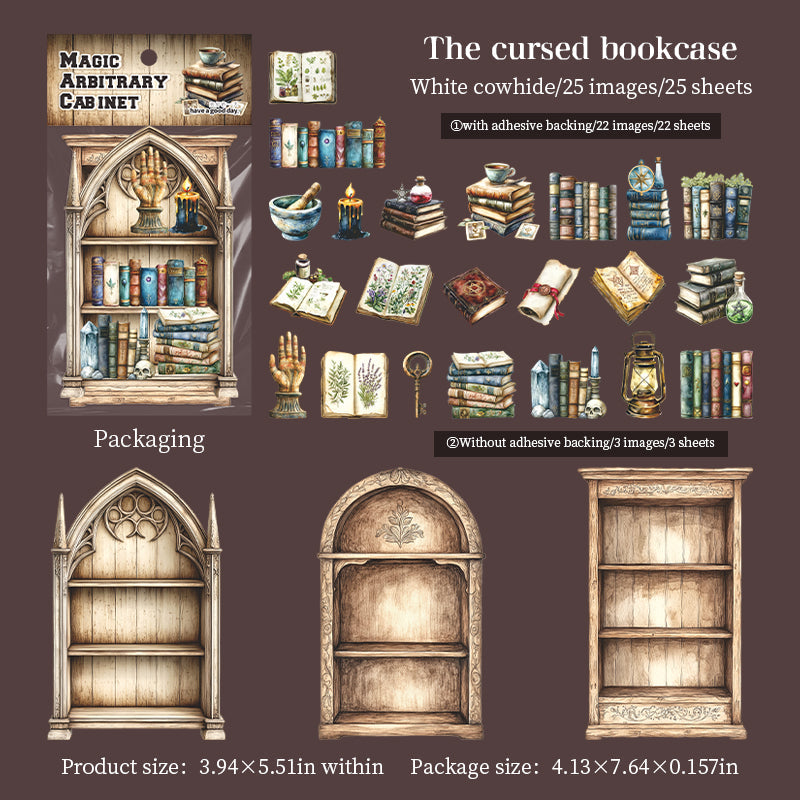 25pcs magic cabinet sticker pack (S25082704)