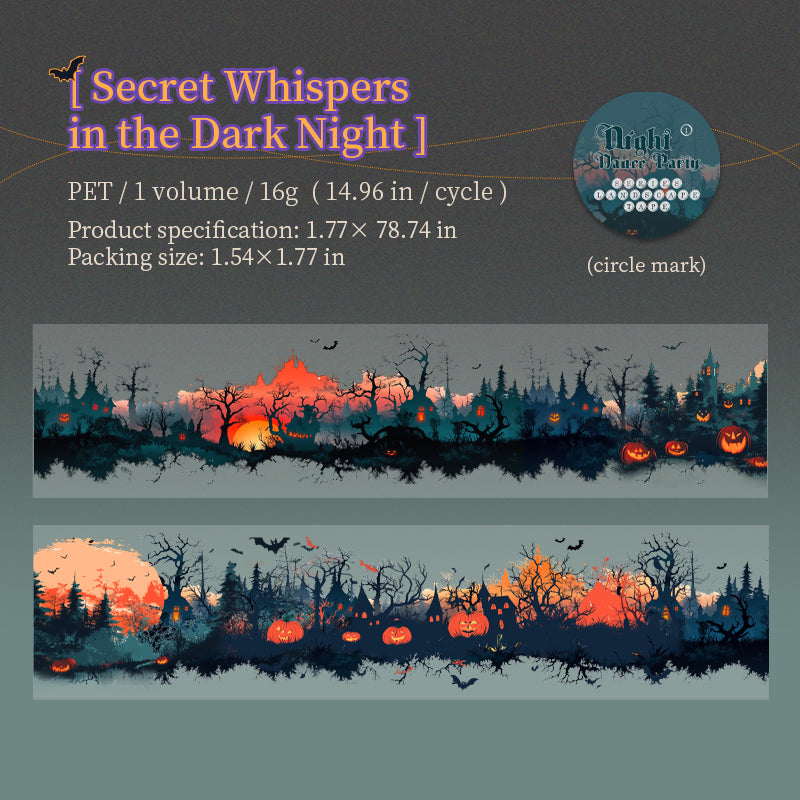 1 roll Halloween PET-tape (MLT25072006)