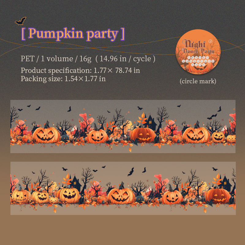 1 roll Halloween PET-tape (MLT25072006)