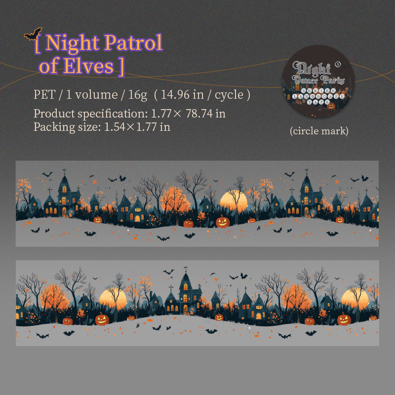 1 roll Halloween PET-tape (MLT25072006)