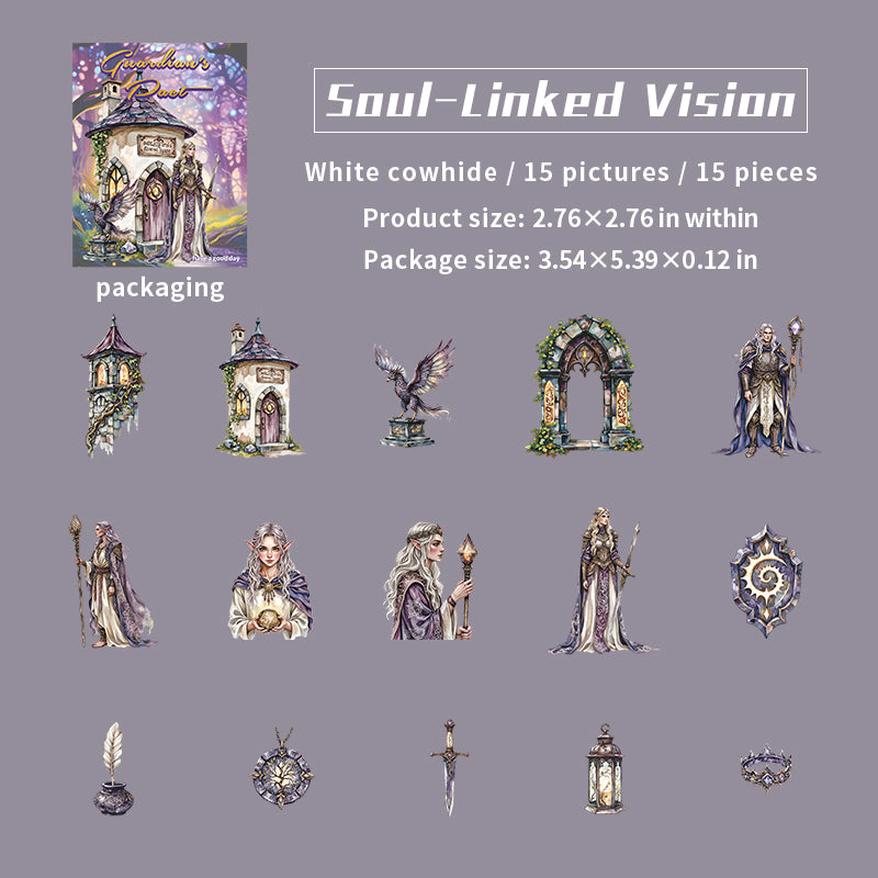 15pcs Guardian sticker pack(S25120301)