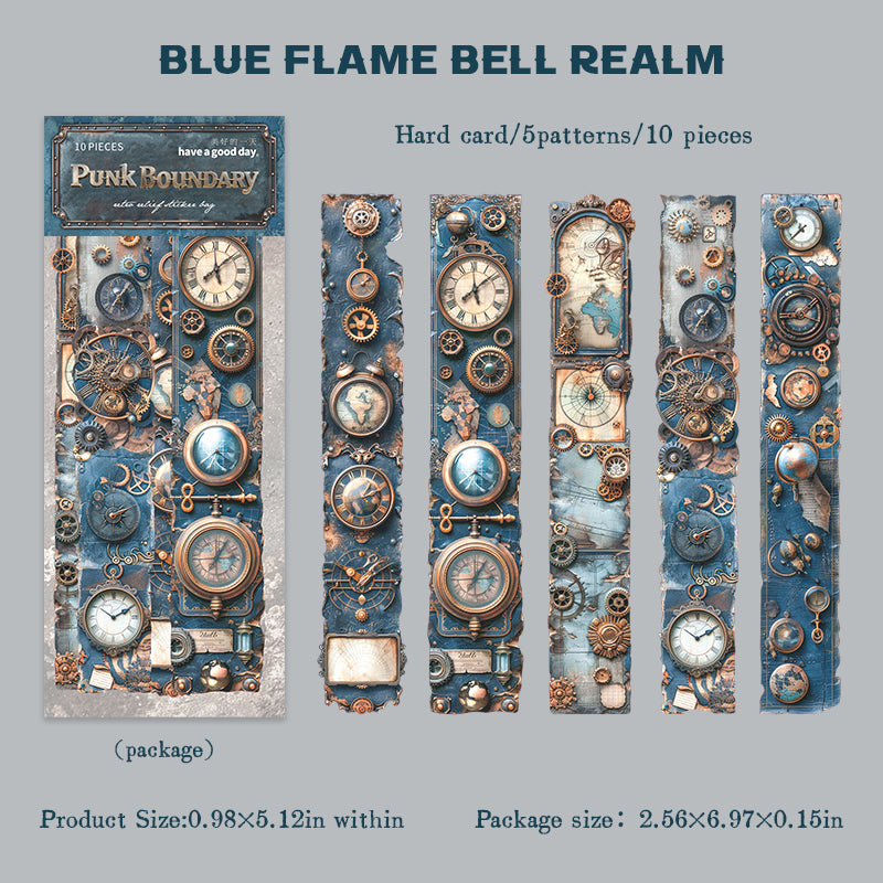 10pcs steampunk card-sticker pack（S25121601）