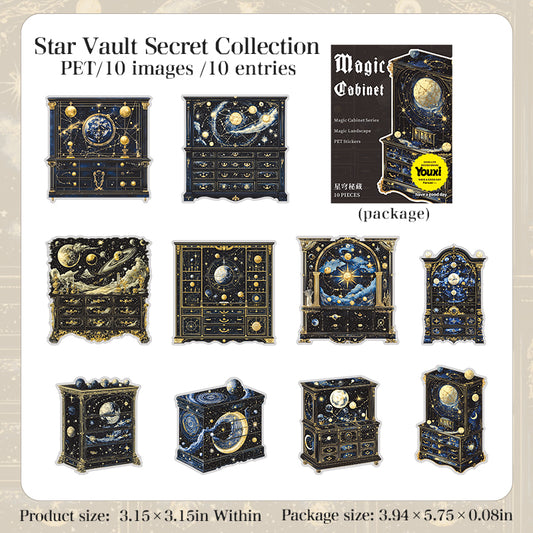 10pcs magic cabinet sticker pack (MLS25061006)