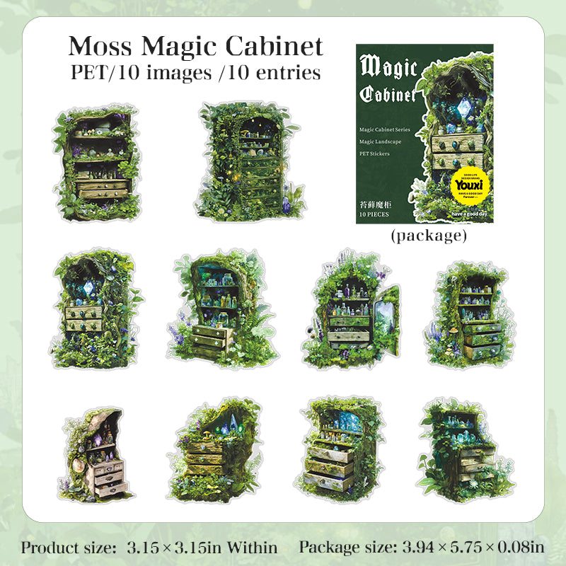 10pcs magic cabinet sticker pack (MLS25061006)