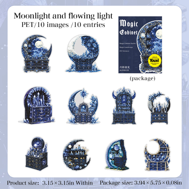 10pcs magic cabinet sticker pack (MLS25061006)