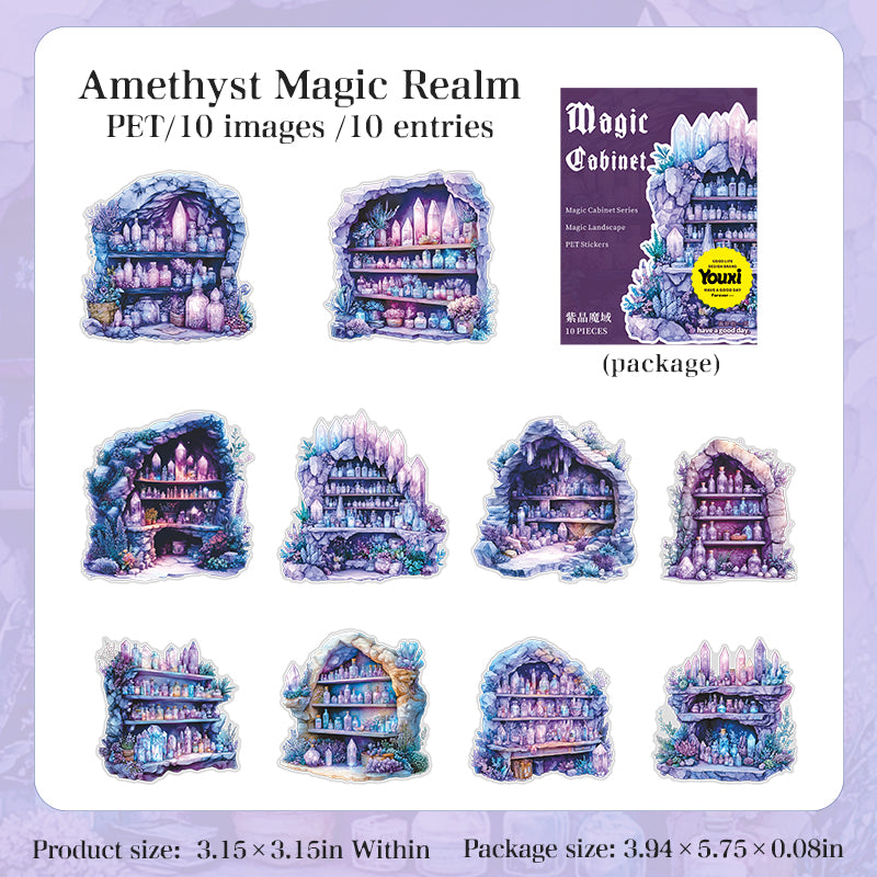 10pcs magic cabinet sticker pack (MLS25061006)