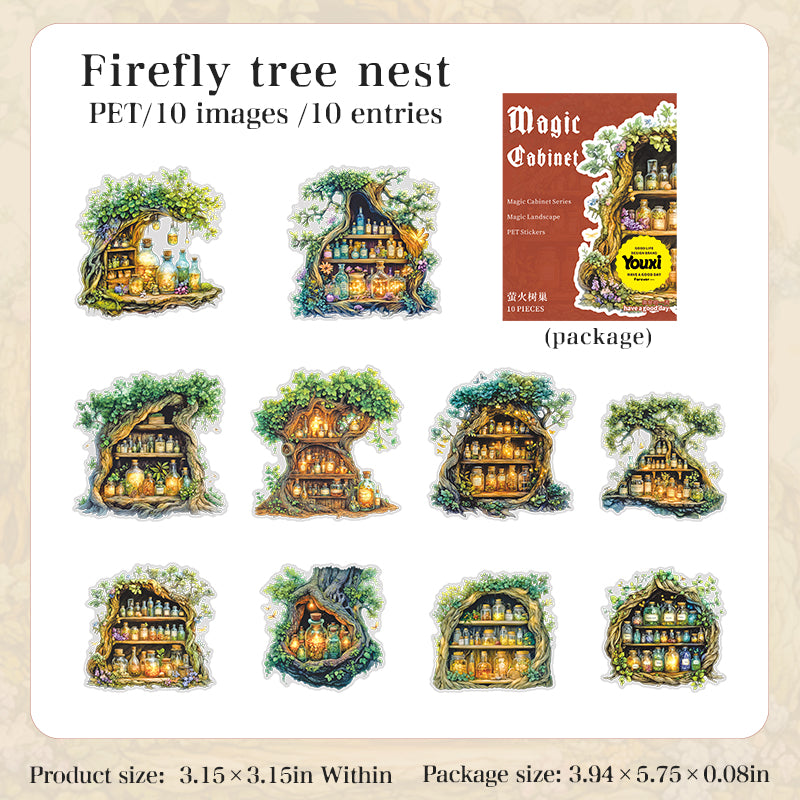 10pcs magic cabinet sticker pack (MLS25061006)