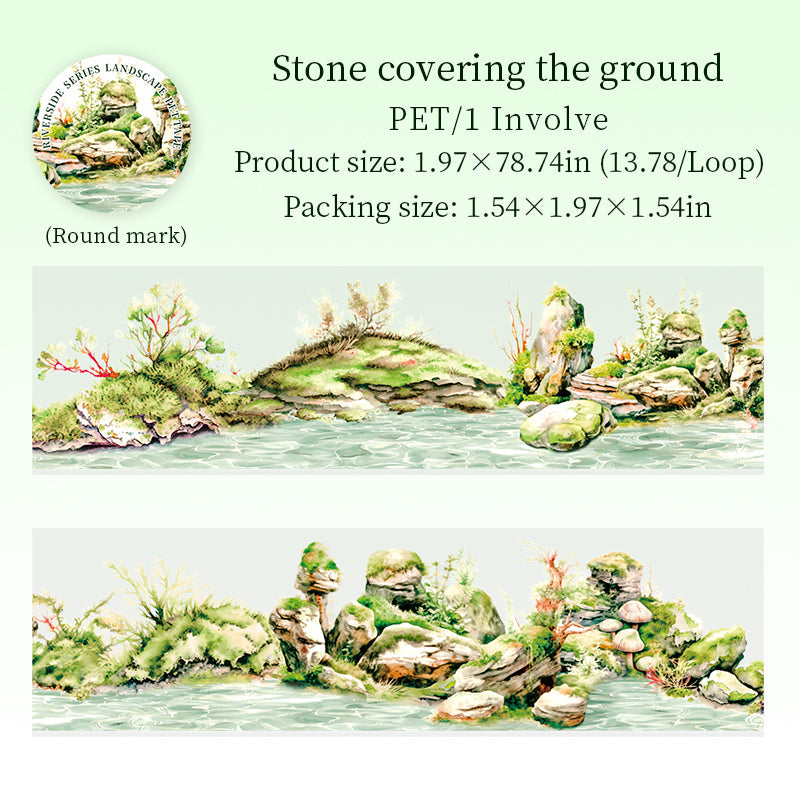 1 rulle flod PET-tejp (T25092511)