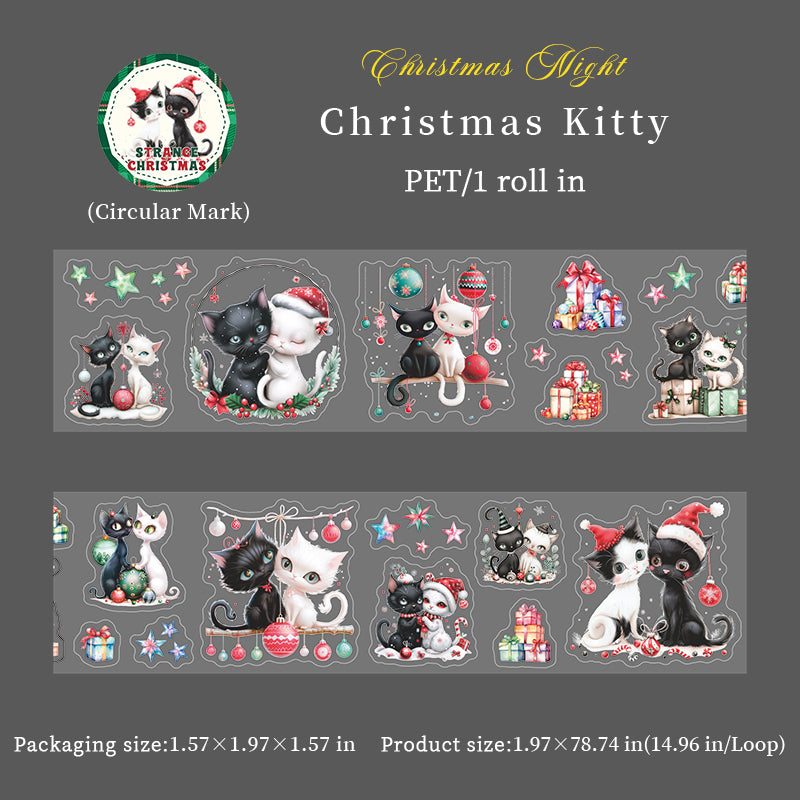 1 roll Christmas PET-tape（T25081911）