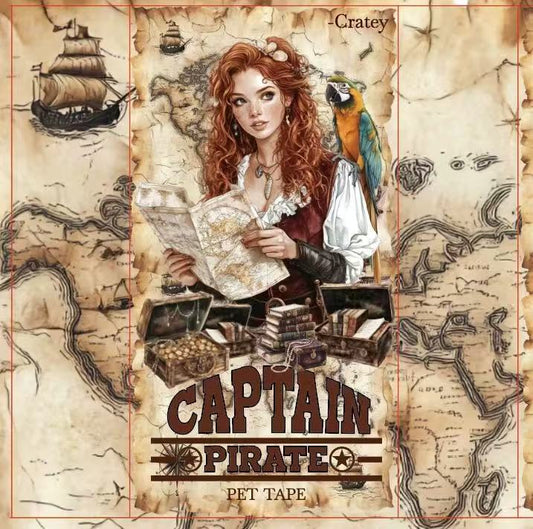 6rolls pirate PET- tape set (MLT25061803)