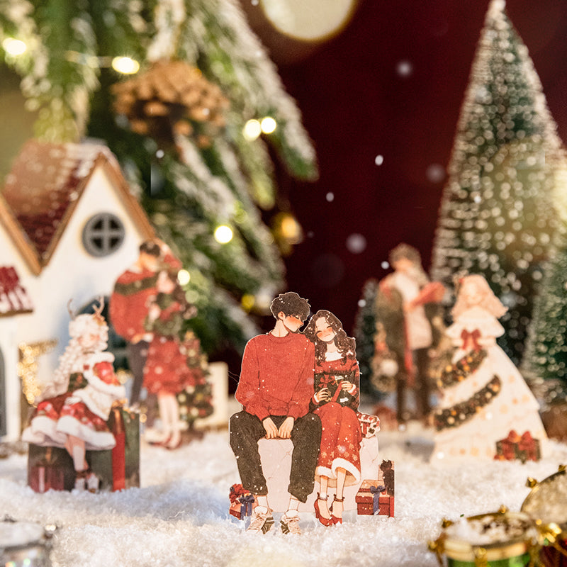 30pcs Christmas boys and girls sticker pack (MLS25072005)