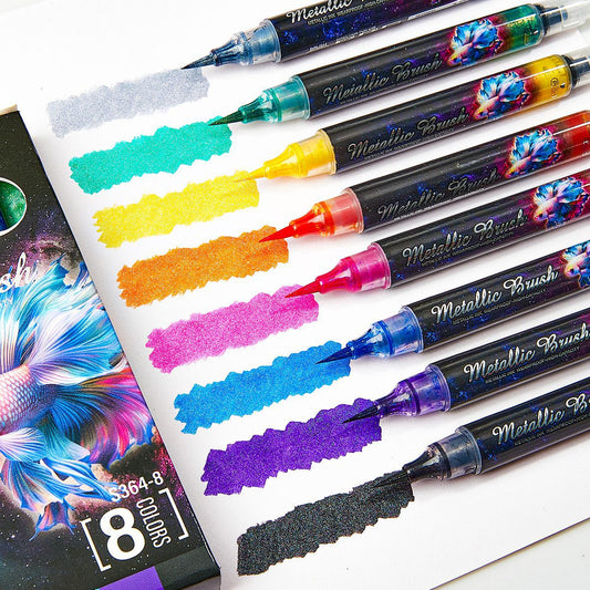 8pcs paint splash pens bundle (M25090502)