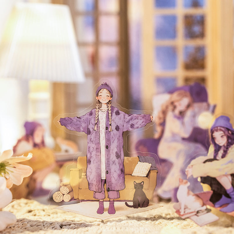 20-pack vinterklistermärken för flickor (S25110611)