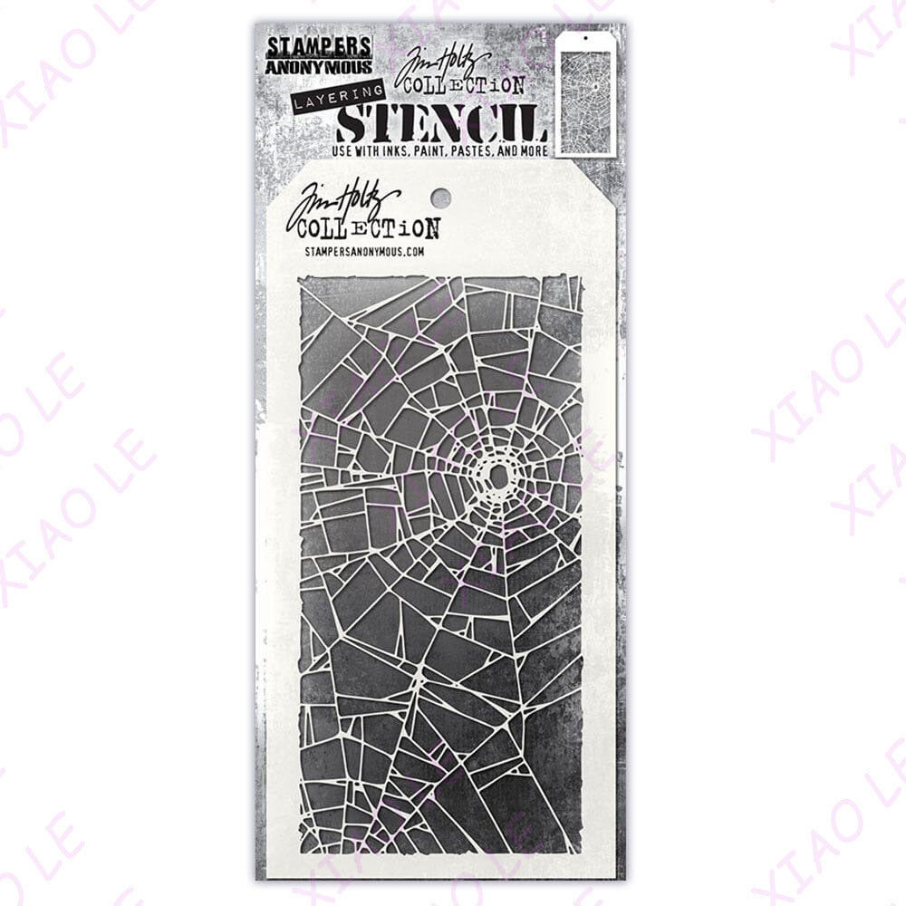 1pc spider net stencil (Z25121001)