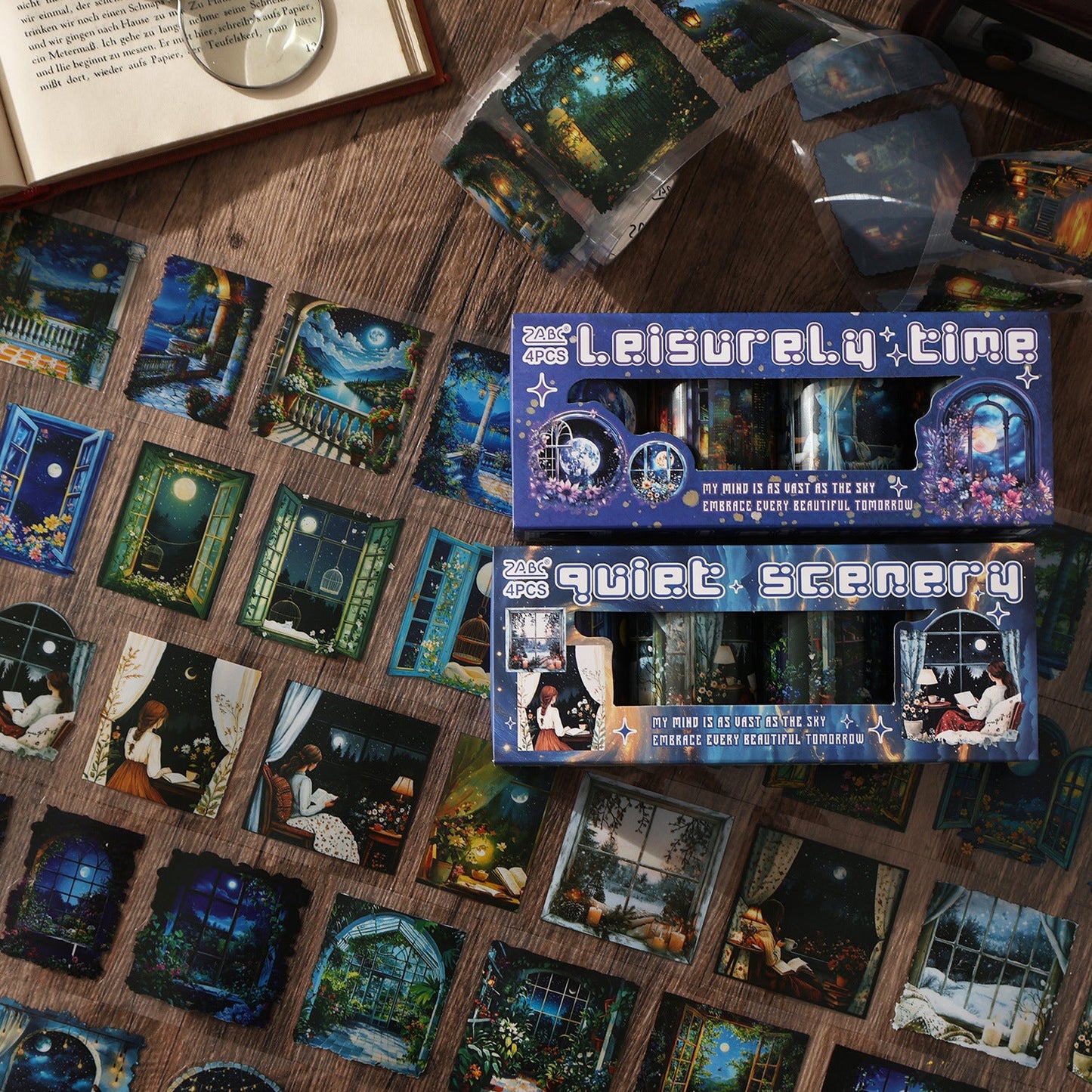 4 rullar PET-tejp för landskap (T25090806)