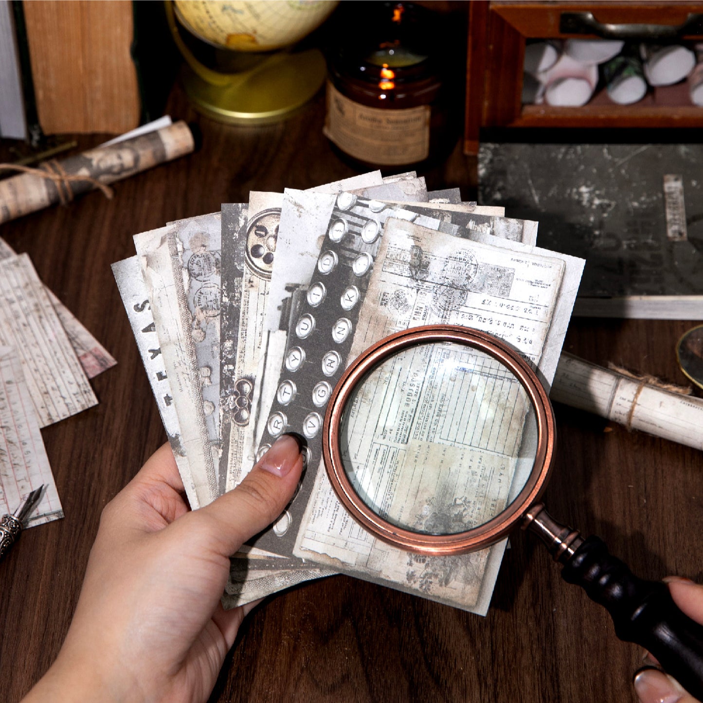 100pcs vintage paper pack(P25121606)