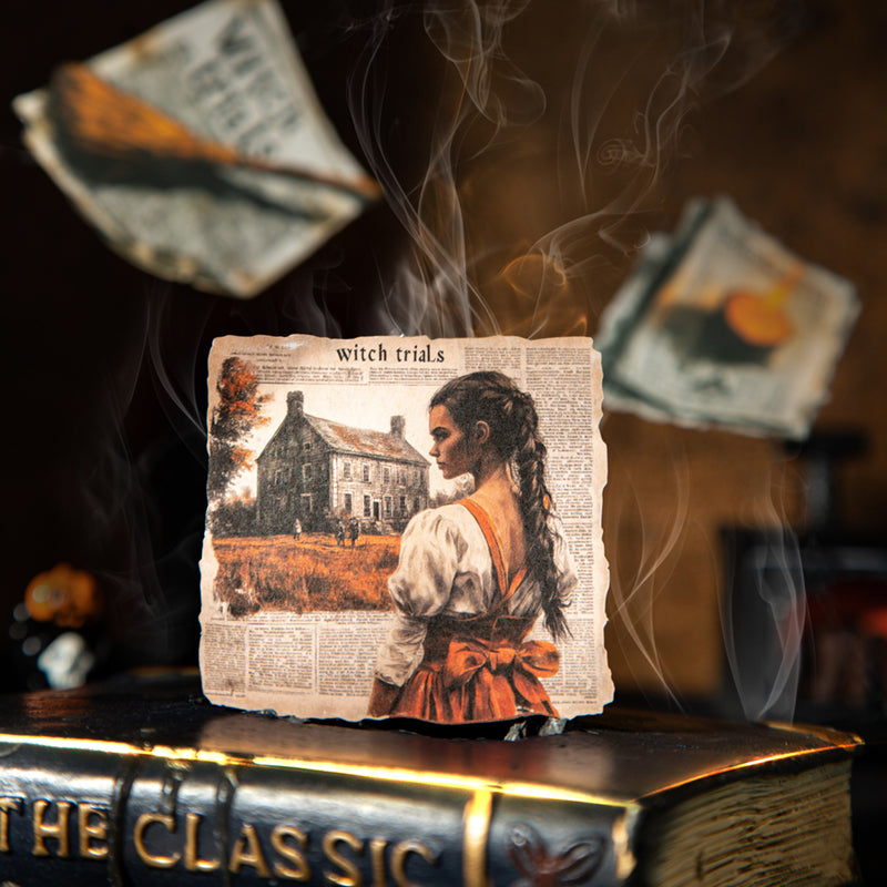 20pcs witch newspaper sticker pack(S25121602)