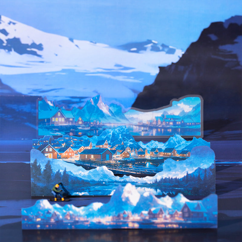 10-pack landskapsklistermärken (S25100901)