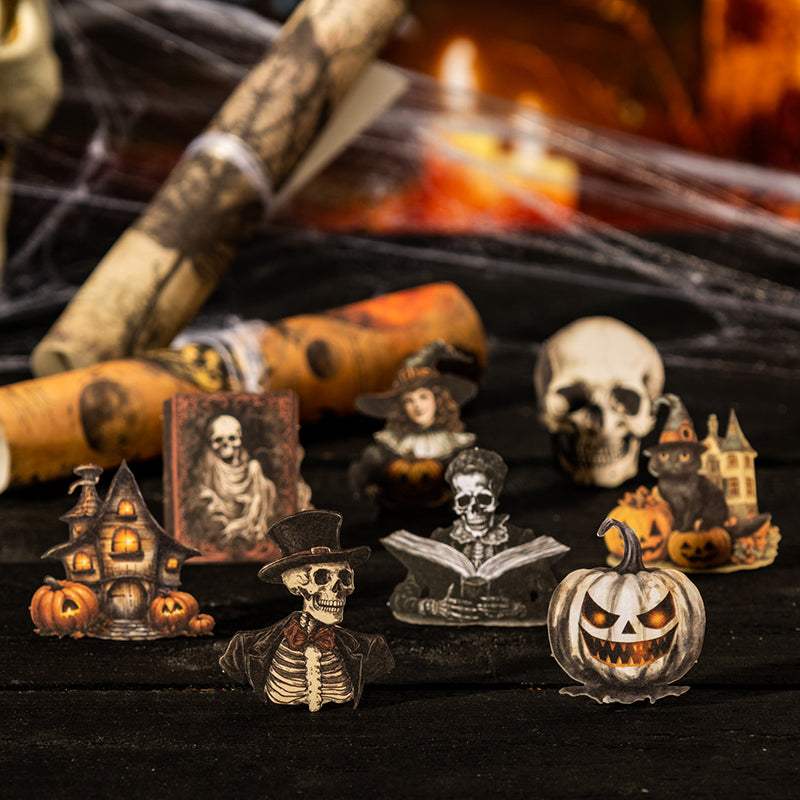 60pcs Halloween sticker+paper pack (MLS25072002)