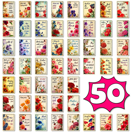 50pcs words ATC-Card (C25091707)