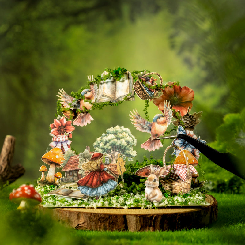 60pcs fairy tale mini sticker tin-box (S25090103)