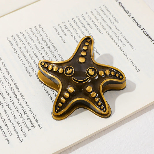 1pc metal Starfish clip (C25102005)