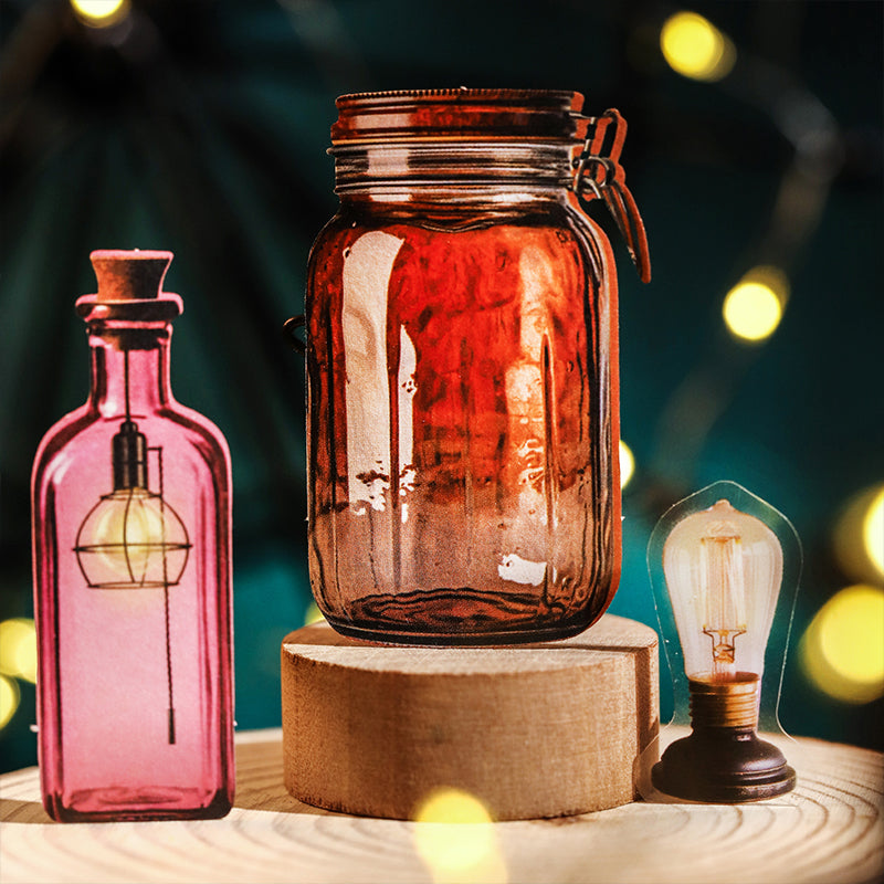 15pcs light in bottle sticker pack(S25121603)