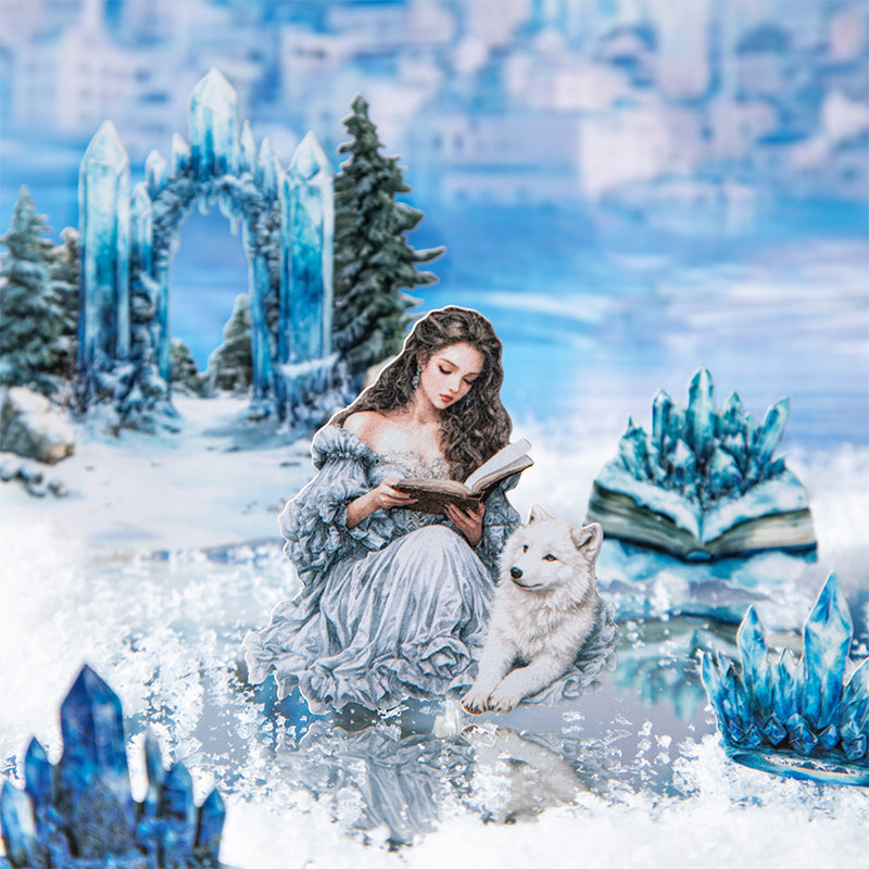 25-teiliges magisches Winter-Sticker-Set (S25110613)