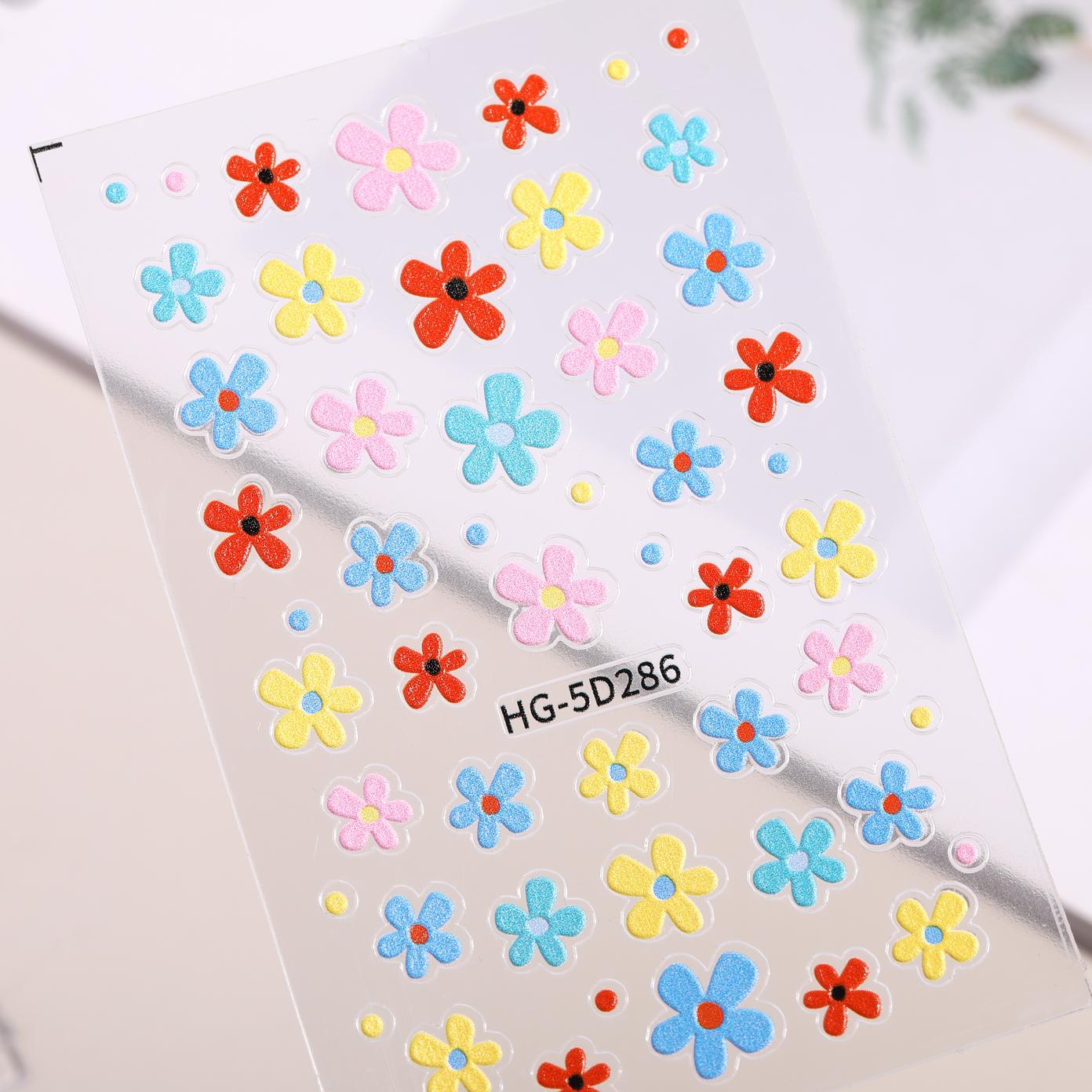1sheet flower sticker pack(S25121203)