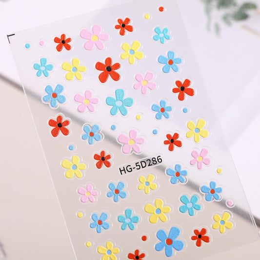 1sheet flower sticker pack(S25121203)