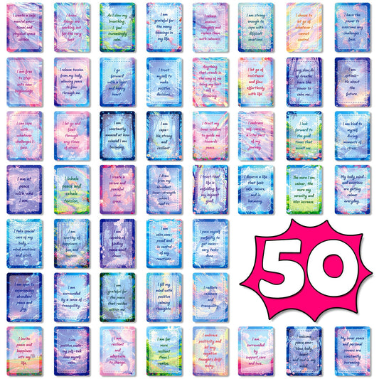 50pcs words ATC card (C25082502)