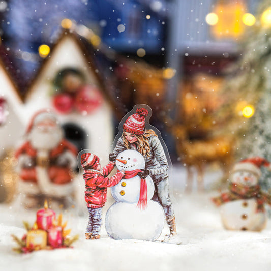 20-pack juldekaler med PET-motiv (S25081903)