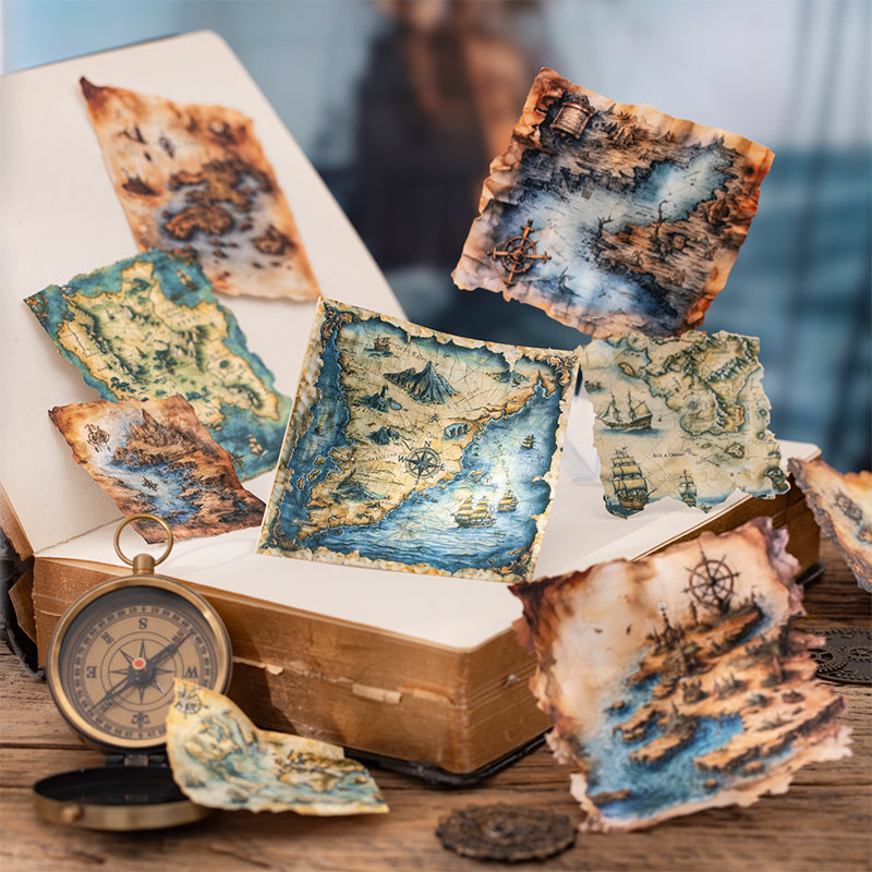 10-pack klistermärken med äventyrsdagbok (S25100904)