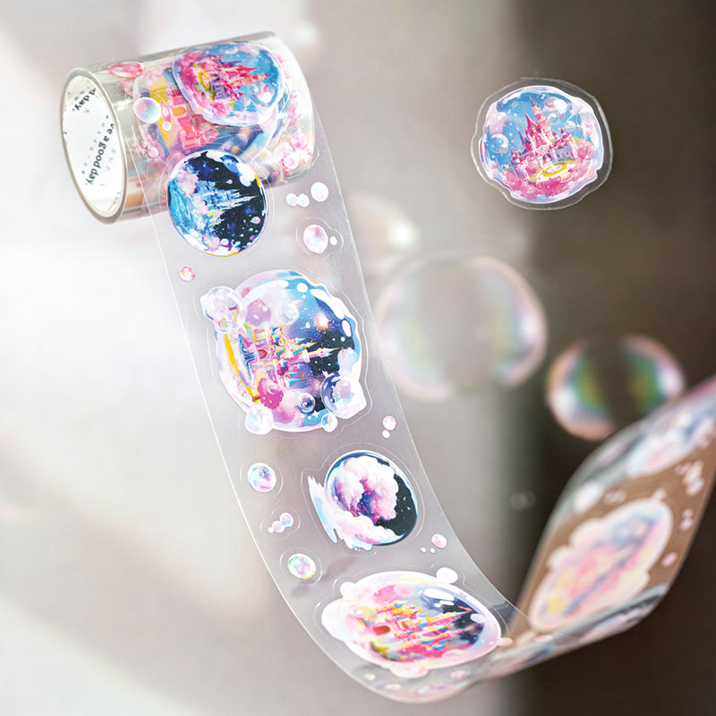 1 rulle världen i bubbelförskuren PET-tejp (T25111201)