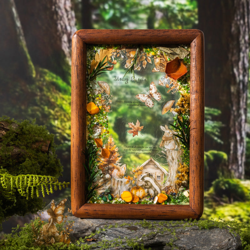 20sheets fairy PET+washi sticker book（TZB25090102）